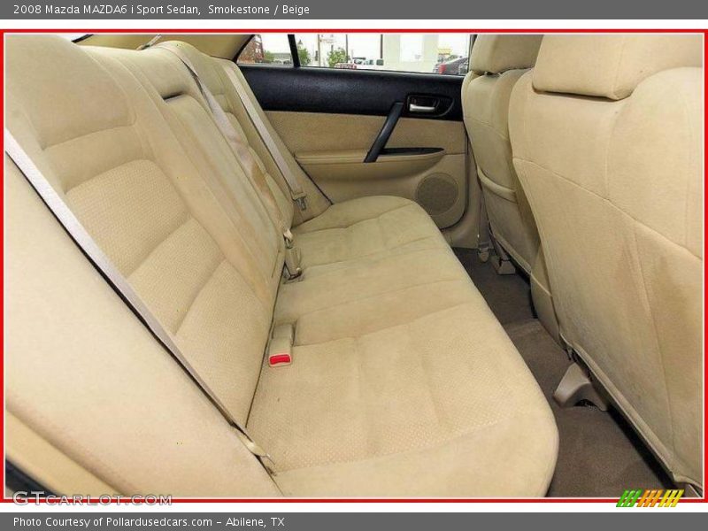 Smokestone / Beige 2008 Mazda MAZDA6 i Sport Sedan