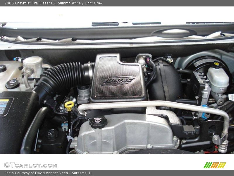 Summit White / Light Gray 2006 Chevrolet TrailBlazer LS