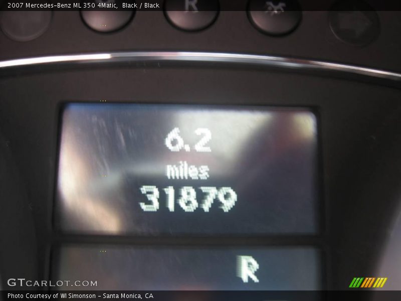Black / Black 2007 Mercedes-Benz ML 350 4Matic