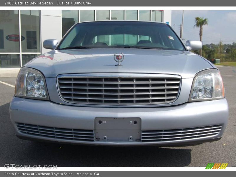 Blue Ice / Dark Gray 2005 Cadillac DeVille Sedan