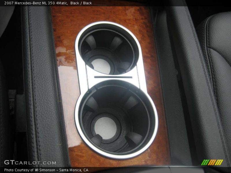 Black / Black 2007 Mercedes-Benz ML 350 4Matic