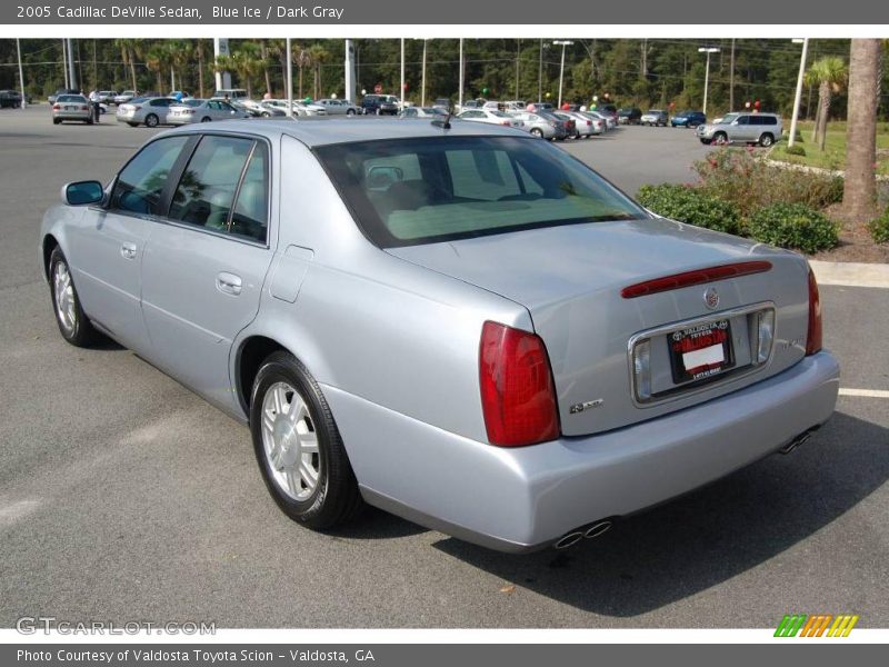 Blue Ice / Dark Gray 2005 Cadillac DeVille Sedan