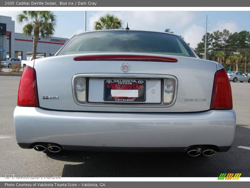Blue Ice / Dark Gray 2005 Cadillac DeVille Sedan