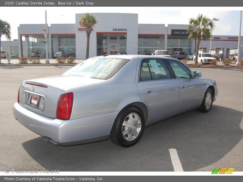 Blue Ice / Dark Gray 2005 Cadillac DeVille Sedan