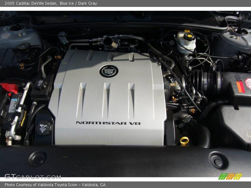 Blue Ice / Dark Gray 2005 Cadillac DeVille Sedan