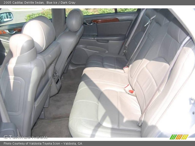 Blue Ice / Dark Gray 2005 Cadillac DeVille Sedan