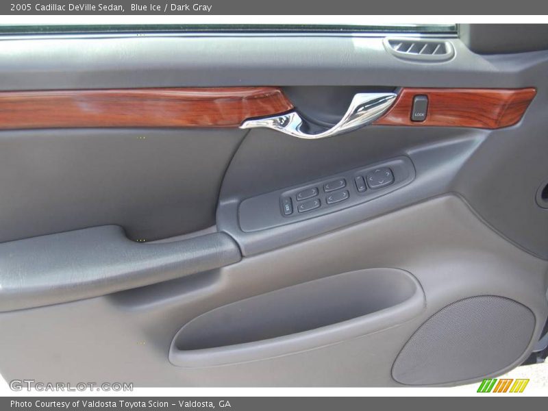 Blue Ice / Dark Gray 2005 Cadillac DeVille Sedan