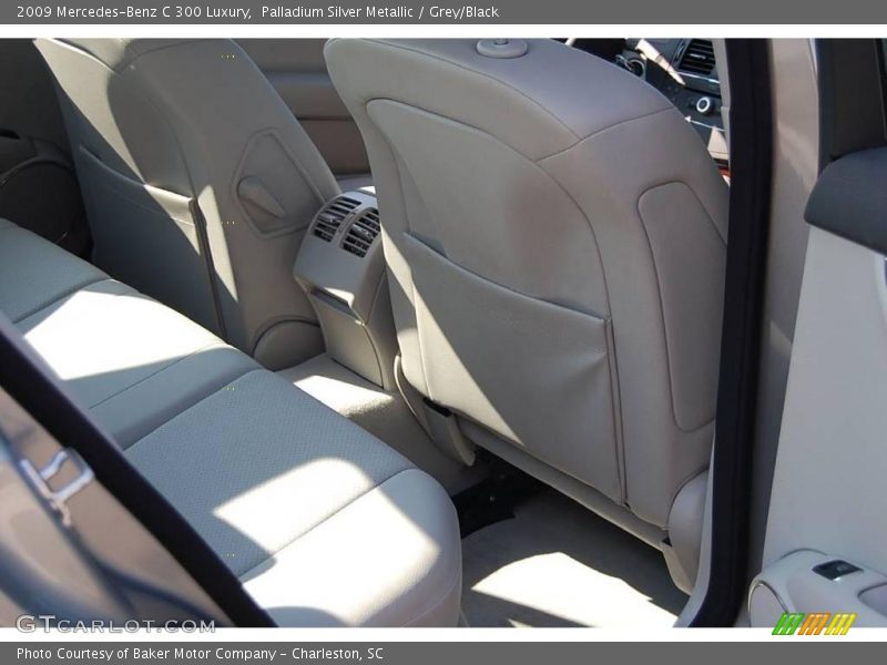 Palladium Silver Metallic / Grey/Black 2009 Mercedes-Benz C 300 Luxury