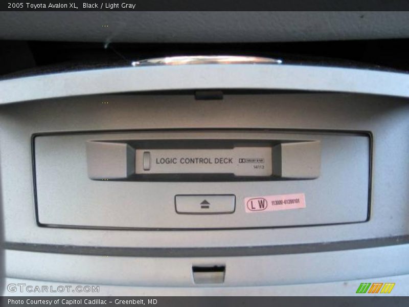 Black / Light Gray 2005 Toyota Avalon XL