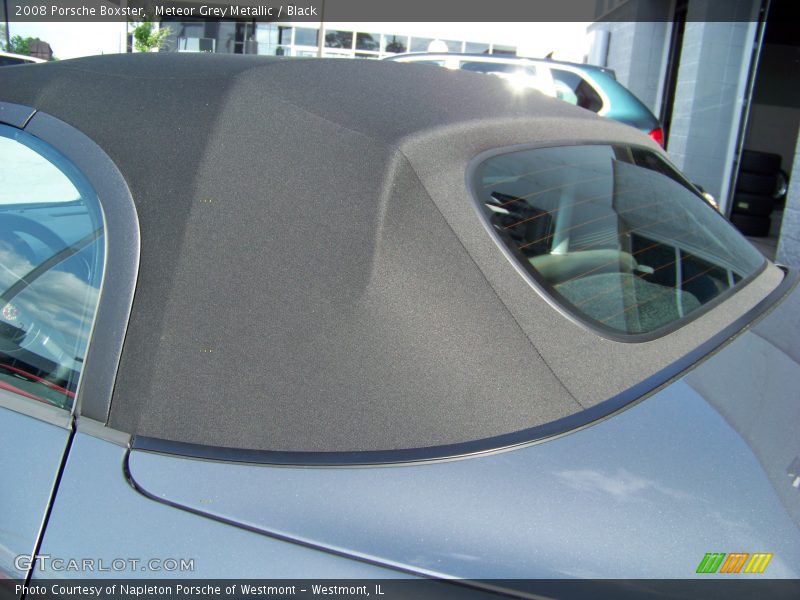 Meteor Grey Metallic / Black 2008 Porsche Boxster