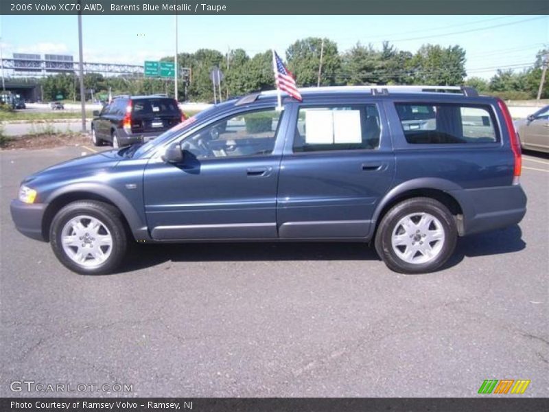 Barents Blue Metallic / Taupe 2006 Volvo XC70 AWD