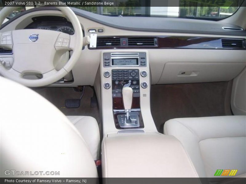Barents Blue Metallic / Sandstone Beige 2007 Volvo S80 3.2