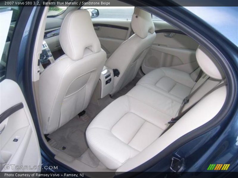 Barents Blue Metallic / Sandstone Beige 2007 Volvo S80 3.2