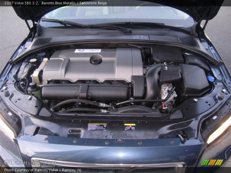 Barents Blue Metallic / Sandstone Beige 2007 Volvo S80 3.2