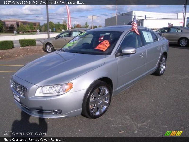 Silver Metallic / Anthracite Black 2007 Volvo S80 V8 AWD