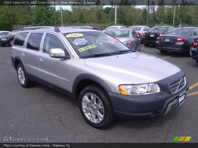 Silver Metallic / Graphite 2007 Volvo XC70 AWD Cross Country