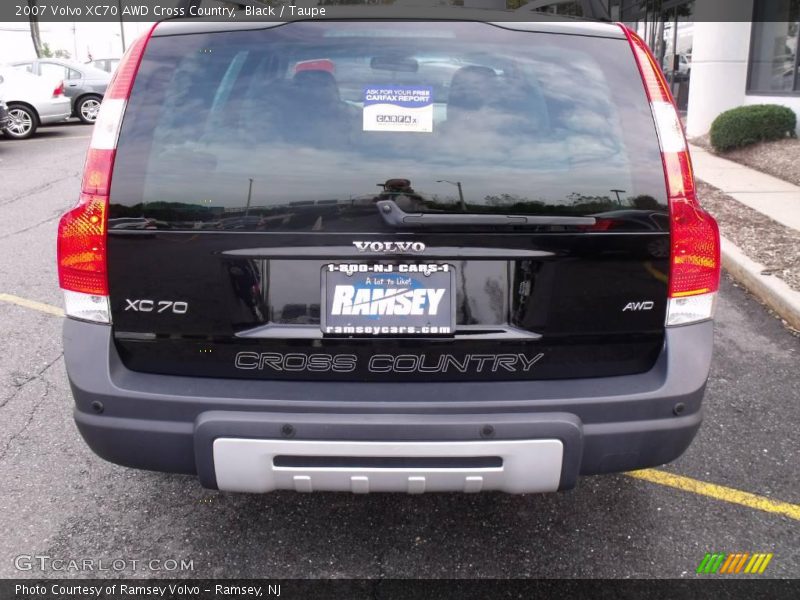 Black / Taupe 2007 Volvo XC70 AWD Cross Country