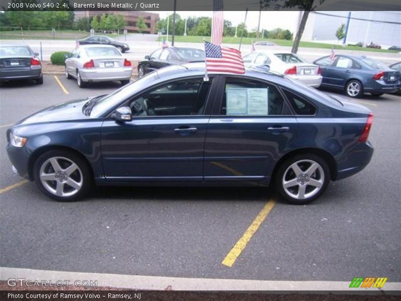 Barents Blue Metallic / Quartz 2008 Volvo S40 2.4i