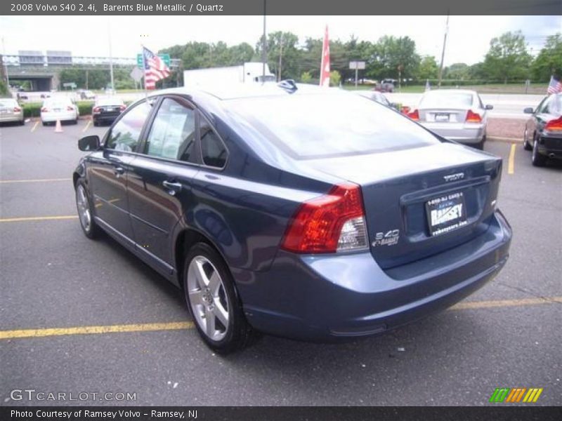 Barents Blue Metallic / Quartz 2008 Volvo S40 2.4i