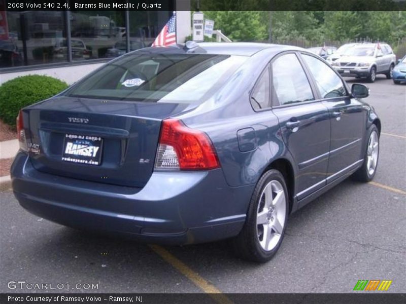 Barents Blue Metallic / Quartz 2008 Volvo S40 2.4i