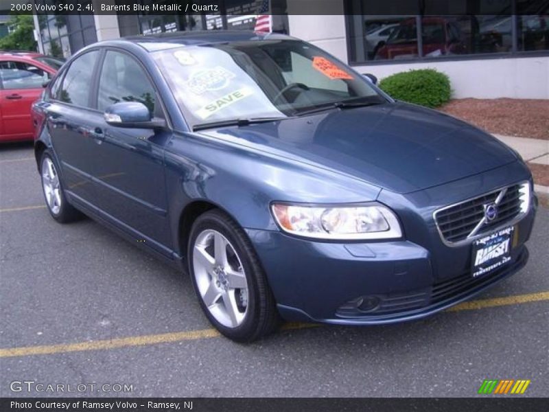 Barents Blue Metallic / Quartz 2008 Volvo S40 2.4i