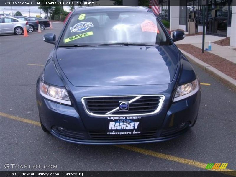 Barents Blue Metallic / Quartz 2008 Volvo S40 2.4i