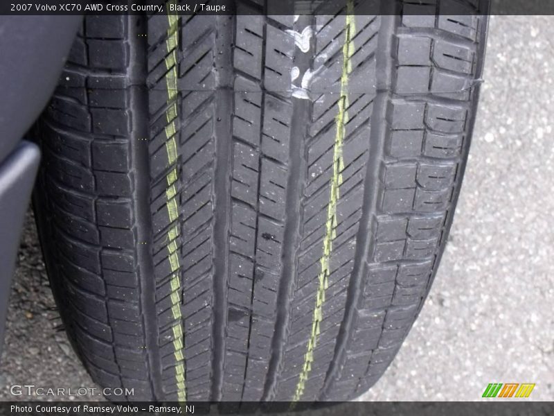 Black / Taupe 2007 Volvo XC70 AWD Cross Country