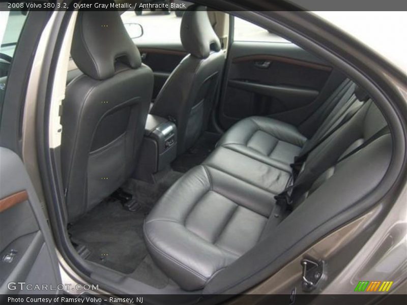 Oyster Gray Metallic / Anthracite Black 2008 Volvo S80 3.2