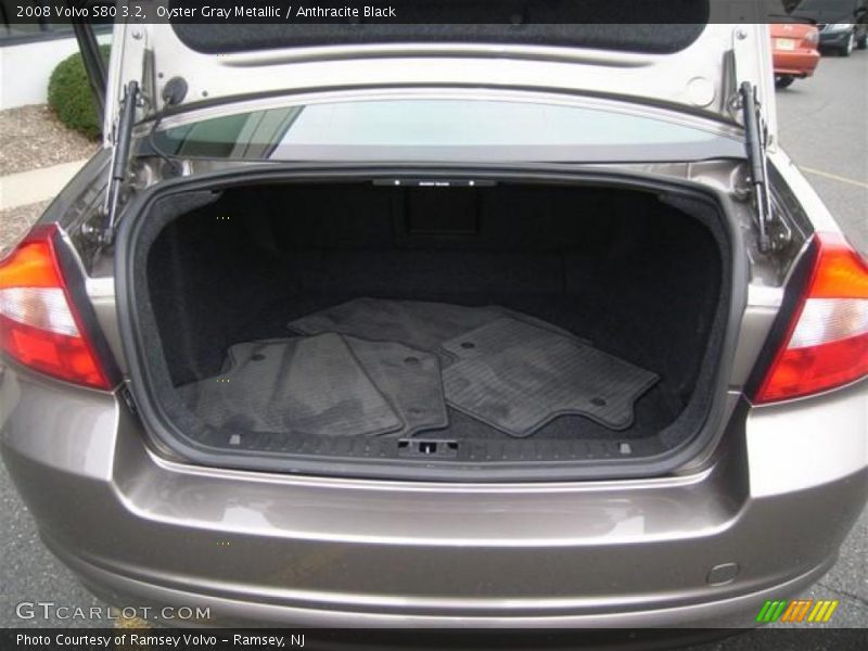 Oyster Gray Metallic / Anthracite Black 2008 Volvo S80 3.2