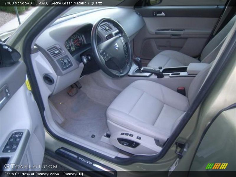 Gecko Green Metallic / Quartz 2008 Volvo S40 T5 AWD