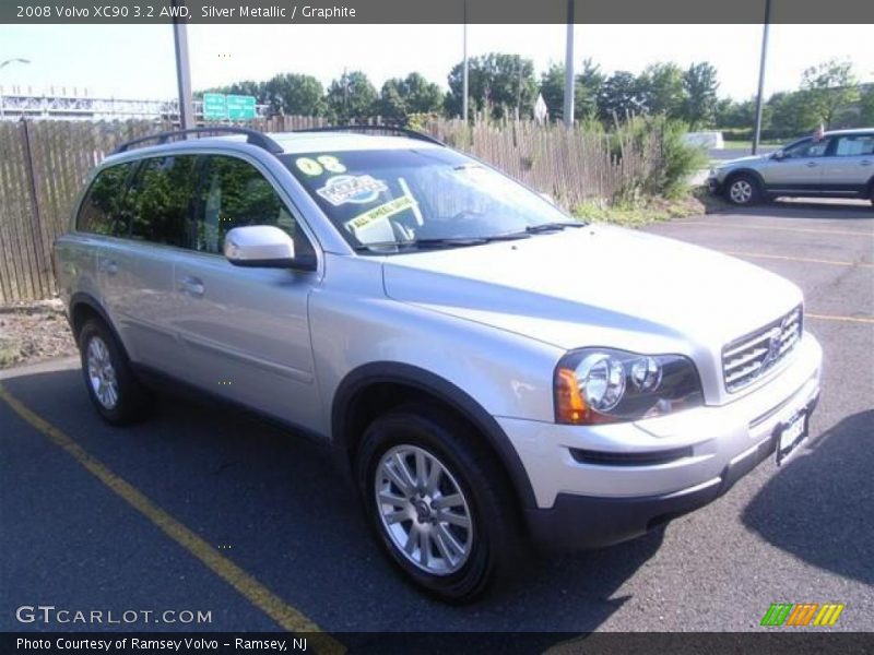 Silver Metallic / Graphite 2008 Volvo XC90 3.2 AWD