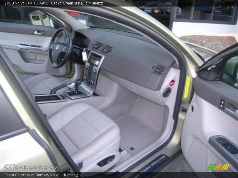 Gecko Green Metallic / Quartz 2008 Volvo S40 T5 AWD