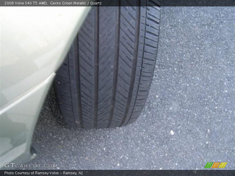 Gecko Green Metallic / Quartz 2008 Volvo S40 T5 AWD