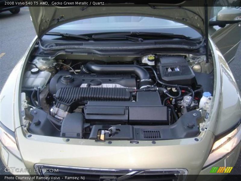 Gecko Green Metallic / Quartz 2008 Volvo S40 T5 AWD