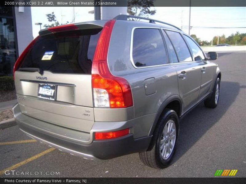 Willow Green Metallic / Sandstone 2008 Volvo XC90 3.2 AWD