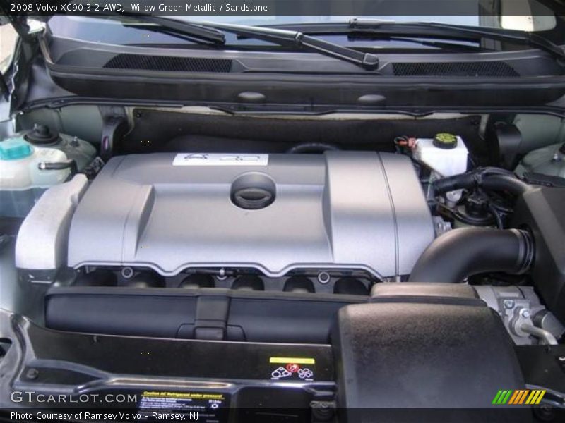 Willow Green Metallic / Sandstone 2008 Volvo XC90 3.2 AWD
