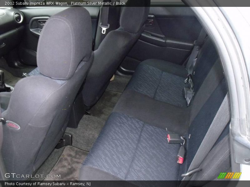 Platinum Silver Metallic / Black 2002 Subaru Impreza WRX Wagon