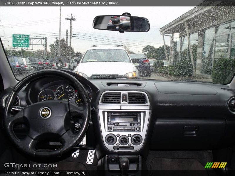 Platinum Silver Metallic / Black 2002 Subaru Impreza WRX Wagon