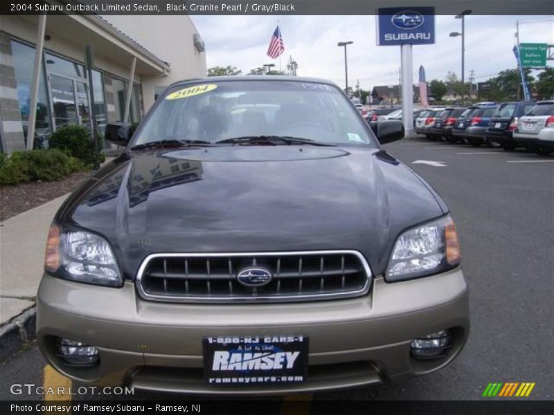 Black Granite Pearl / Gray/Black 2004 Subaru Outback Limited Sedan