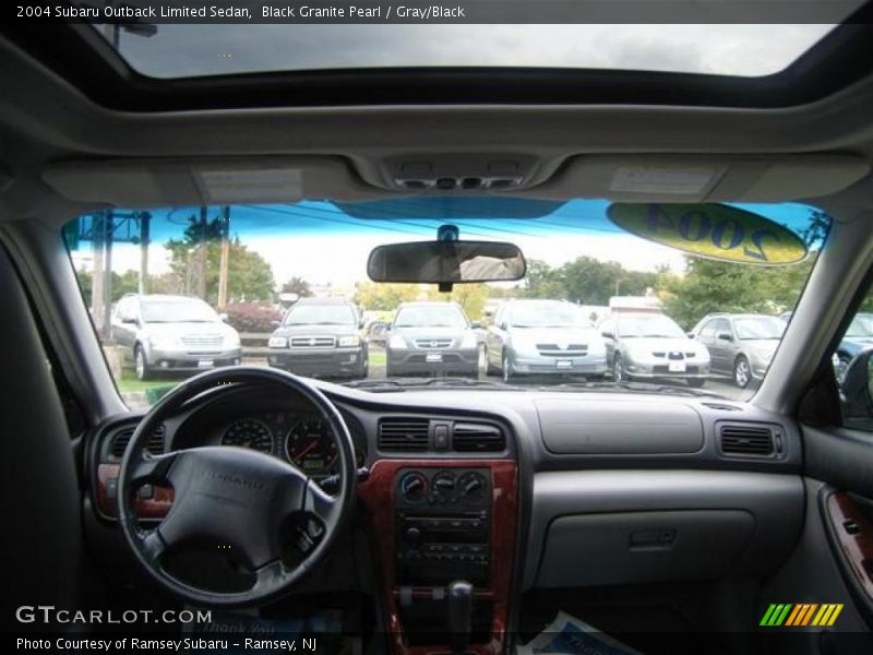 Black Granite Pearl / Gray/Black 2004 Subaru Outback Limited Sedan