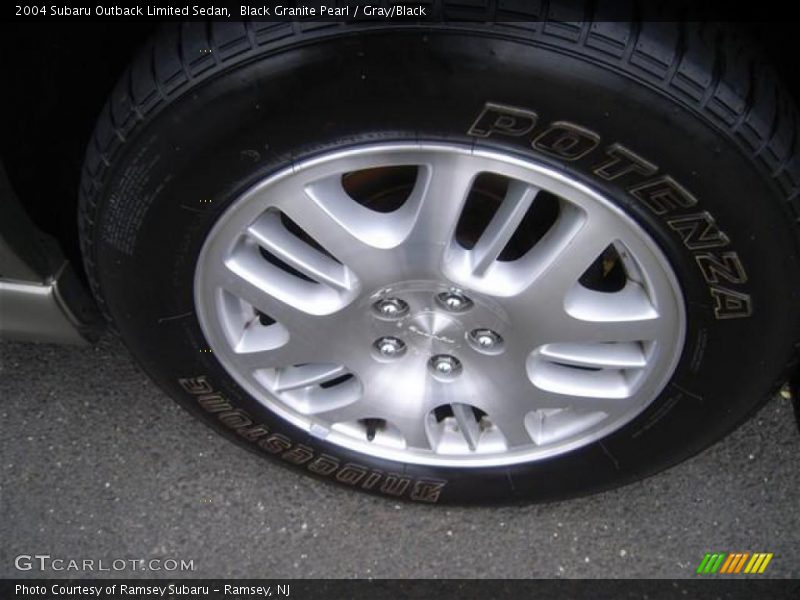 Black Granite Pearl / Gray/Black 2004 Subaru Outback Limited Sedan