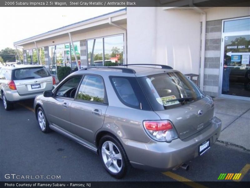Steel Gray Metallic / Anthracite Black 2006 Subaru Impreza 2.5i Wagon