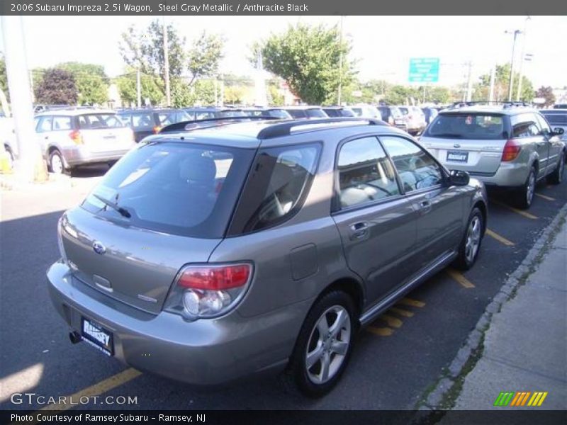 Steel Gray Metallic / Anthracite Black 2006 Subaru Impreza 2.5i Wagon