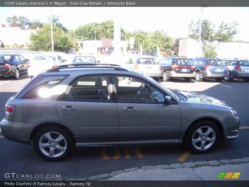 Steel Gray Metallic / Anthracite Black 2006 Subaru Impreza 2.5i Wagon