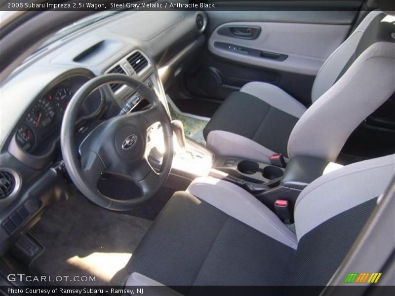 Steel Gray Metallic / Anthracite Black 2006 Subaru Impreza 2.5i Wagon