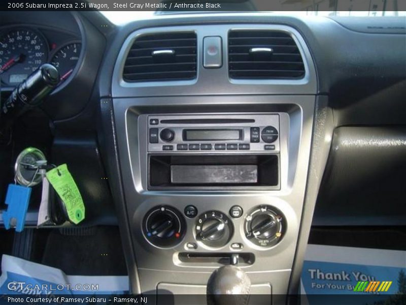 Steel Gray Metallic / Anthracite Black 2006 Subaru Impreza 2.5i Wagon