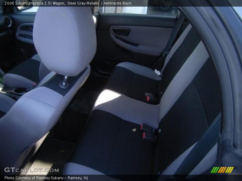 Steel Gray Metallic / Anthracite Black 2006 Subaru Impreza 2.5i Wagon