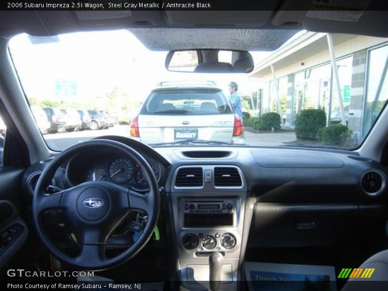 Steel Gray Metallic / Anthracite Black 2006 Subaru Impreza 2.5i Wagon