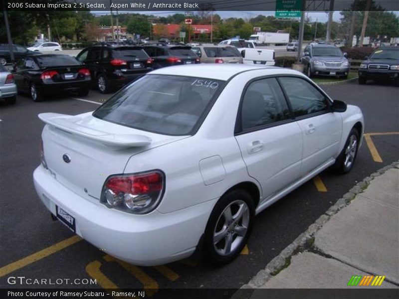 Aspen White / Anthracite Black 2006 Subaru Impreza 2.5i Sedan