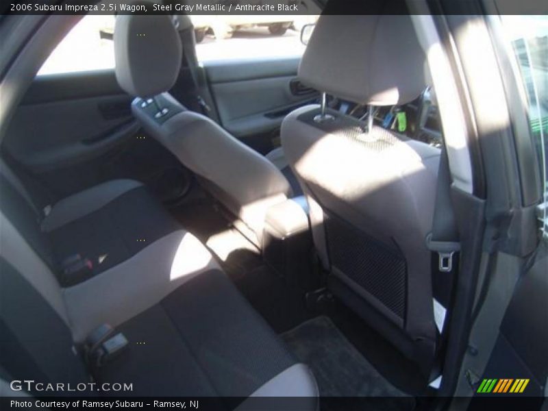 Steel Gray Metallic / Anthracite Black 2006 Subaru Impreza 2.5i Wagon
